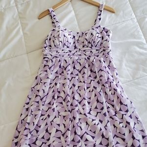IZ Purple Floral Sundress